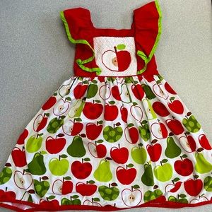 Smocked Apple Dress.